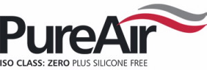 Logo senza silicone privo di olio e aria pura